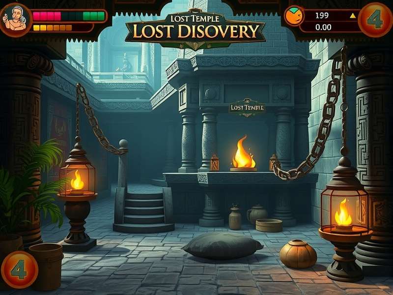 Lost Temple Discovery Gameplay Screenshot